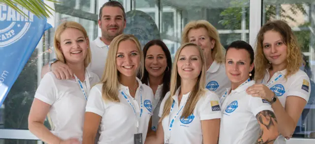 Trainerteam 2018 auf dem H-Hotels Boot Camp - H-Hotels.com